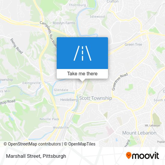 Mapa de Marshall Street