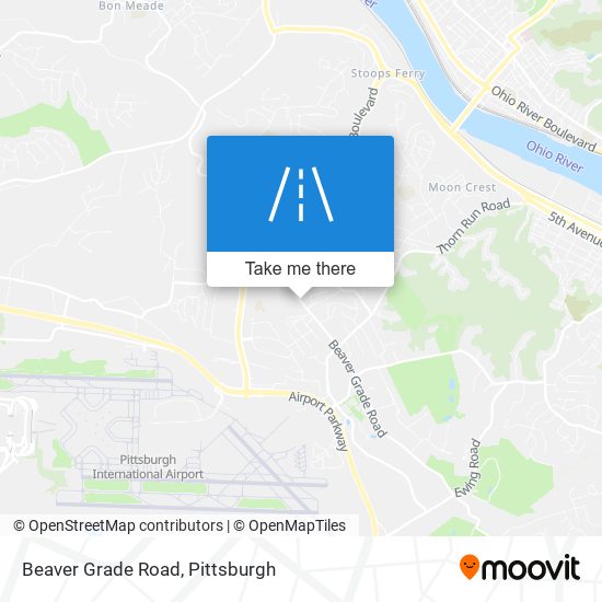 Mapa de Beaver Grade Road