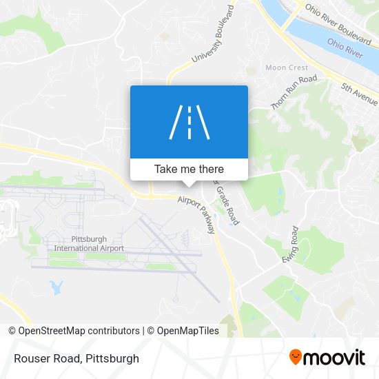 Mapa de Rouser Road