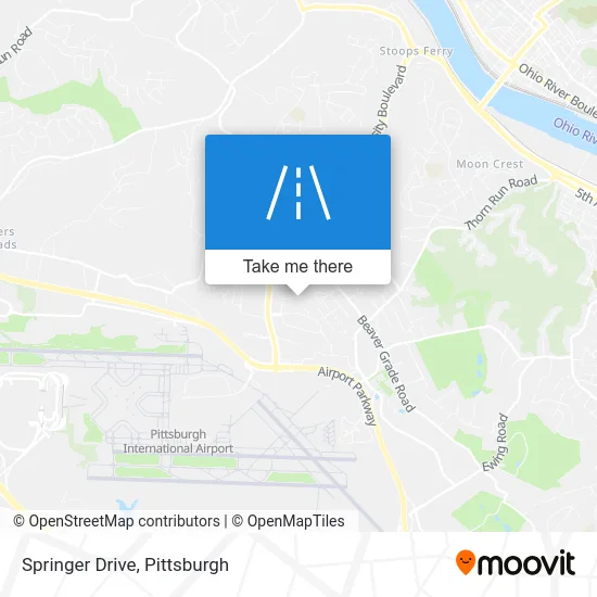 Springer Drive map