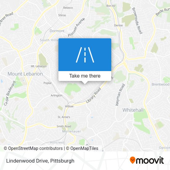 Lindenwood Drive map