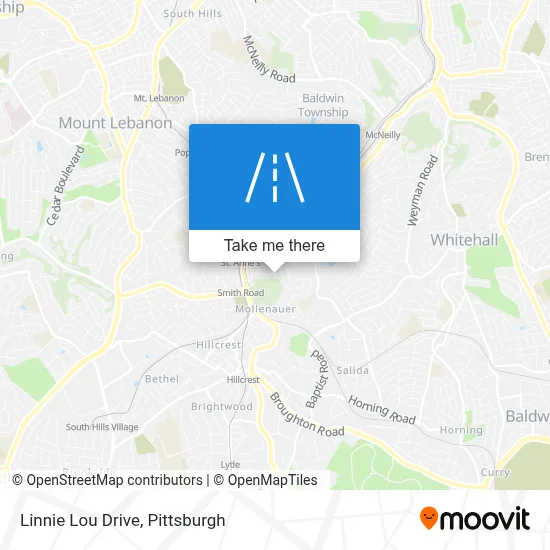 Linnie Lou Drive map