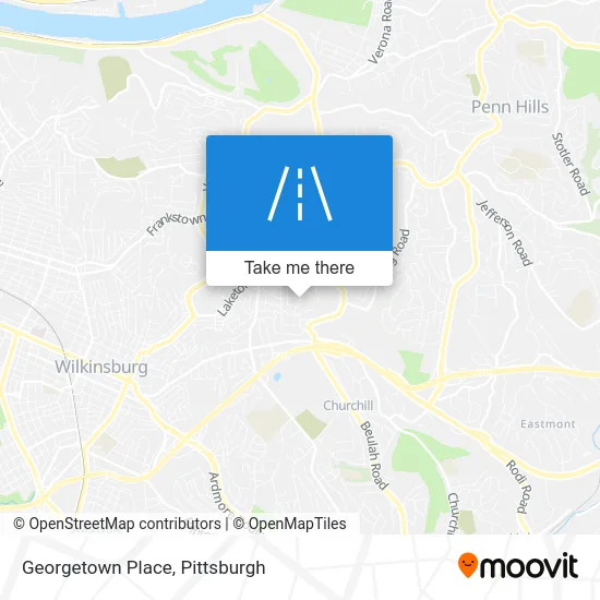 Georgetown Place map