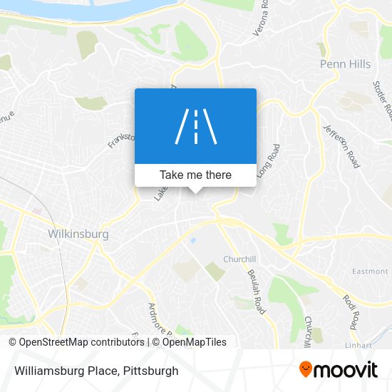 Williamsburg Place map