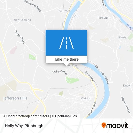 Mapa de Holly Way