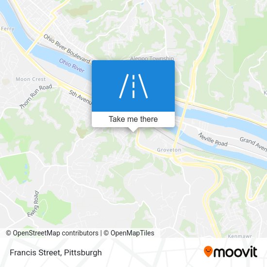 Mapa de Francis Street