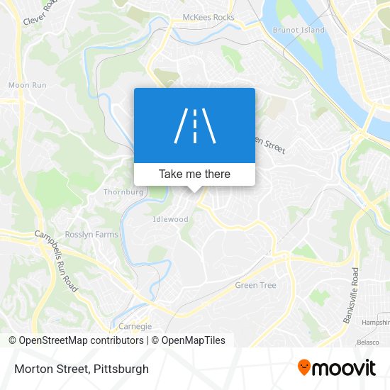 Mapa de Morton Street