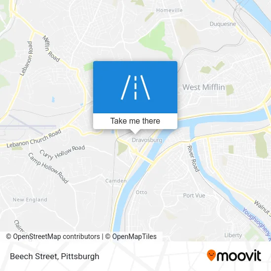 Beech Street map