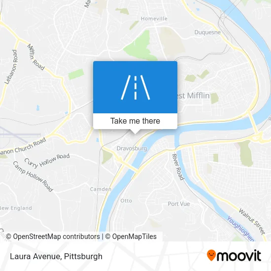 Laura Avenue map