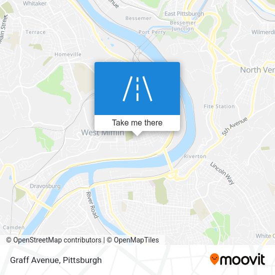Graff Avenue map