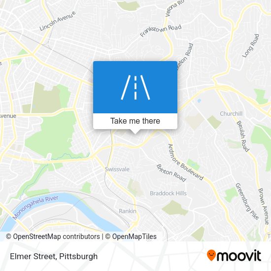 Mapa de Elmer Street