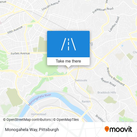 Mapa de Monogahela Way