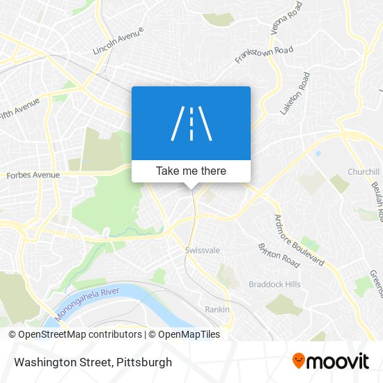 Mapa de Washington Street