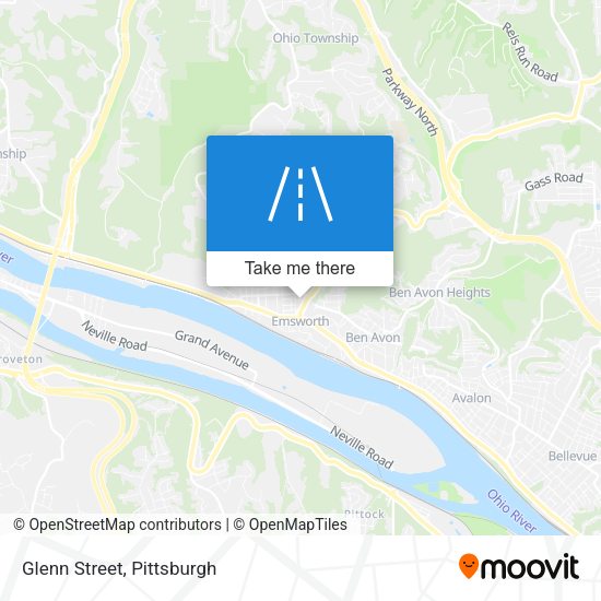 Mapa de Glenn Street