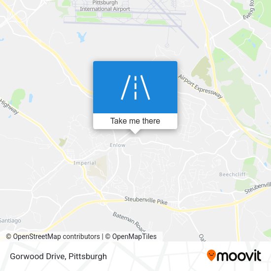 Mapa de Gorwood Drive