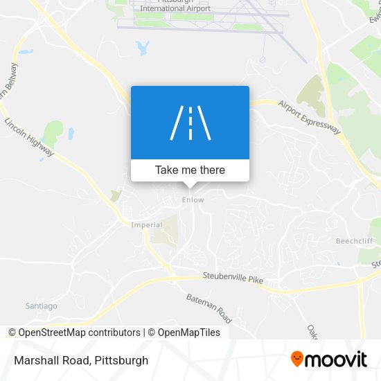 Mapa de Marshall Road