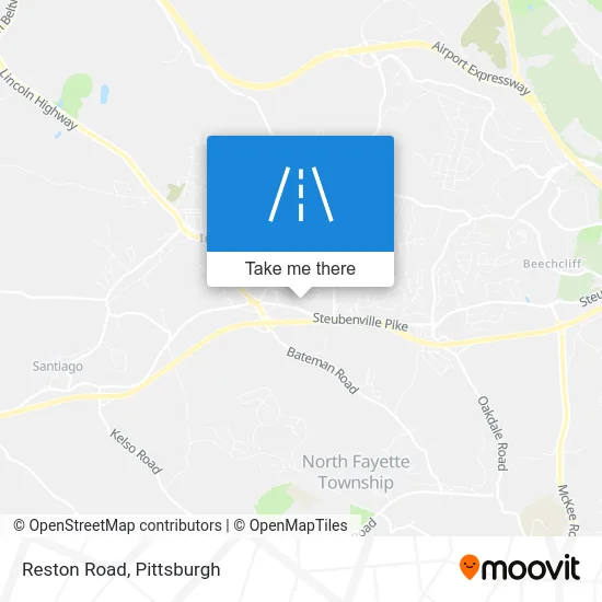 Reston Road map