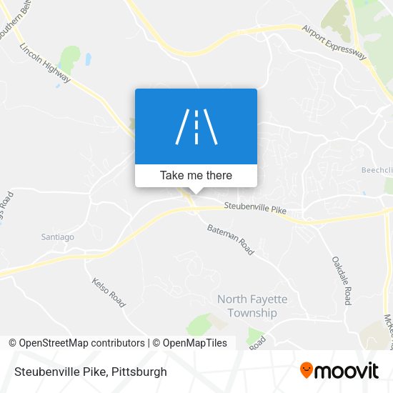 Steubenville Pike map