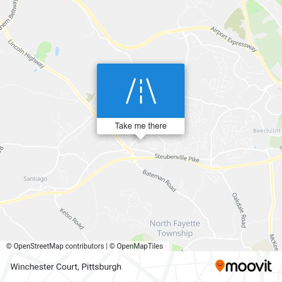 Winchester Court map