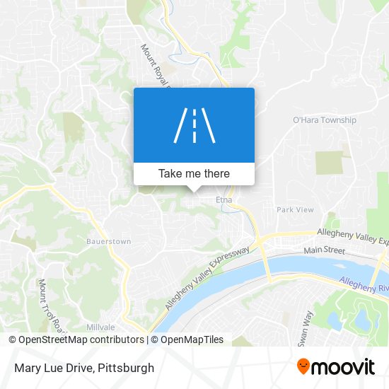 Mary Lue Drive map