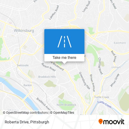 Mapa de Roberta Drive