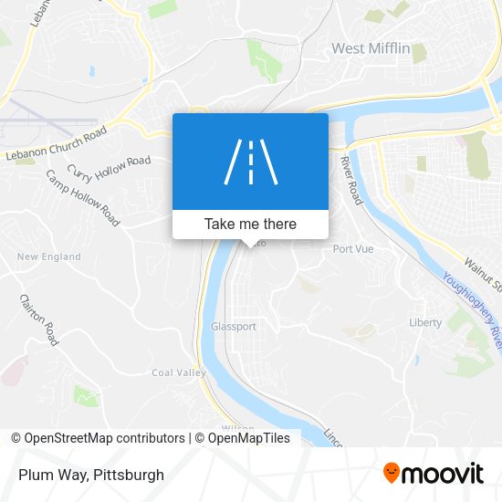 Mapa de Plum Way
