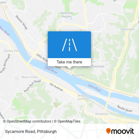 Mapa de Sycamore Road