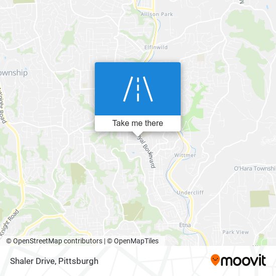 Shaler Drive map