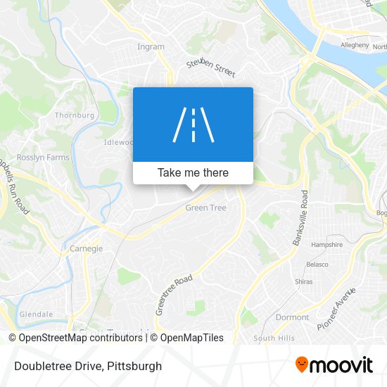 Mapa de Doubletree Drive