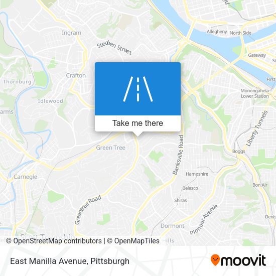 Mapa de East Manilla Avenue