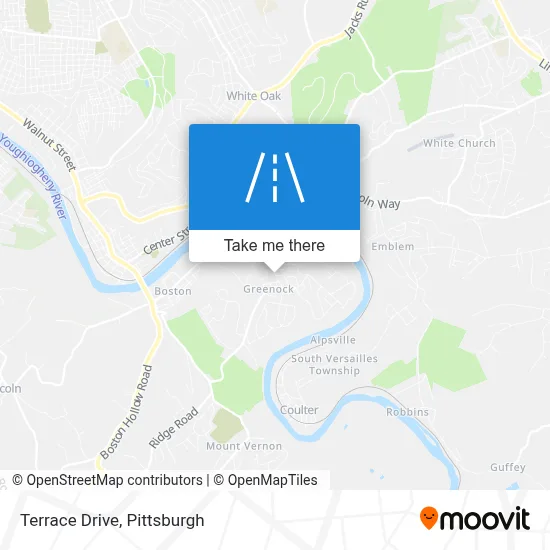 Terrace Drive map