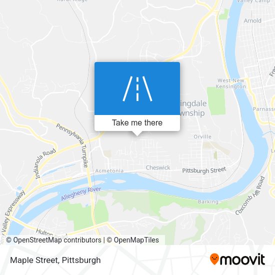 Mapa de Maple Street