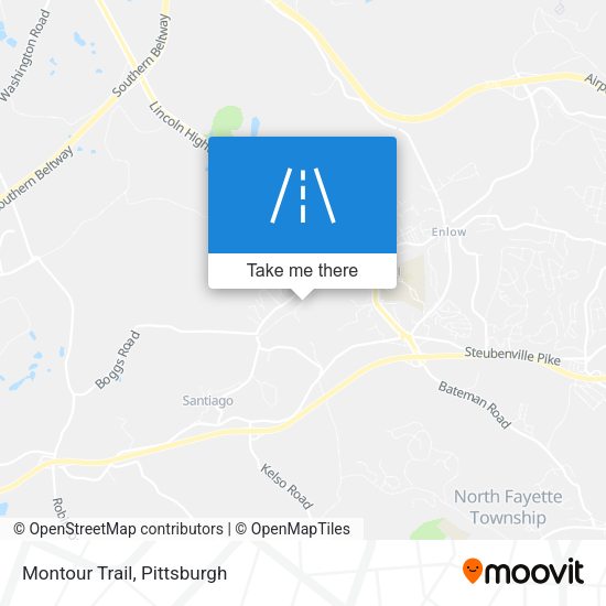 Mapa de Montour Trail