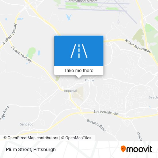 Mapa de Plum Street