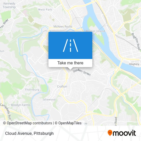 Mapa de Cloud Avenue