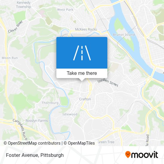 Mapa de Foster Avenue