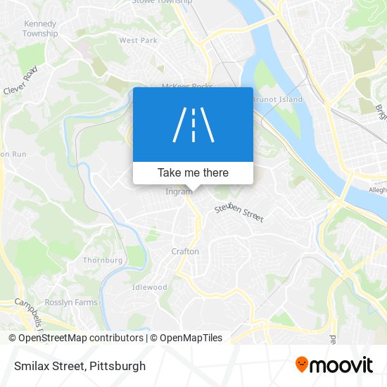 Smilax Street map