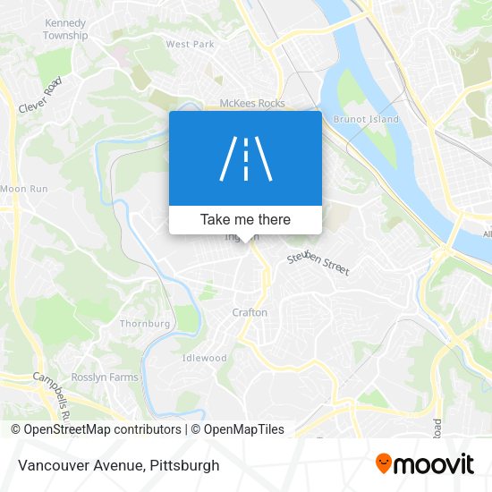 Vancouver Avenue map
