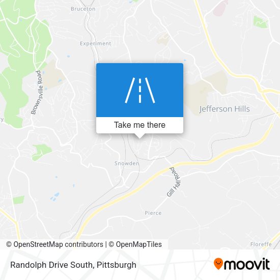 Mapa de Randolph Drive South
