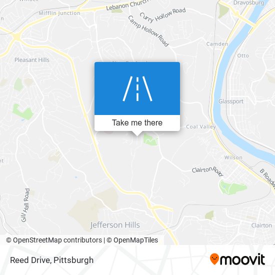 Mapa de Reed Drive
