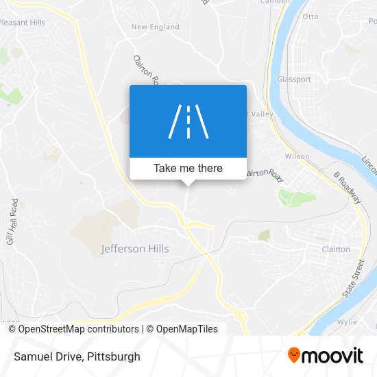 Mapa de Samuel Drive