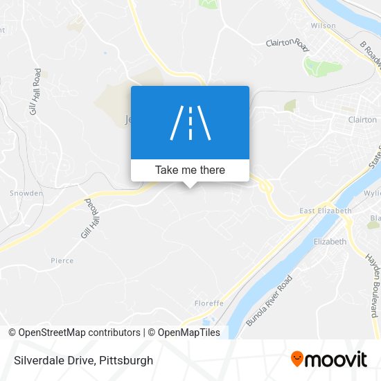 Mapa de Silverdale Drive