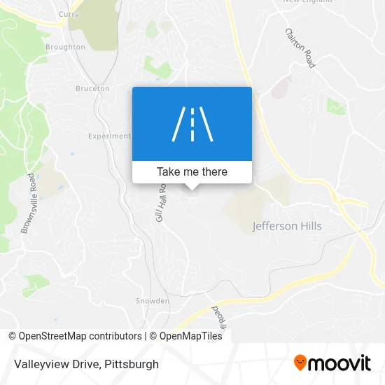 Valleyview Drive map