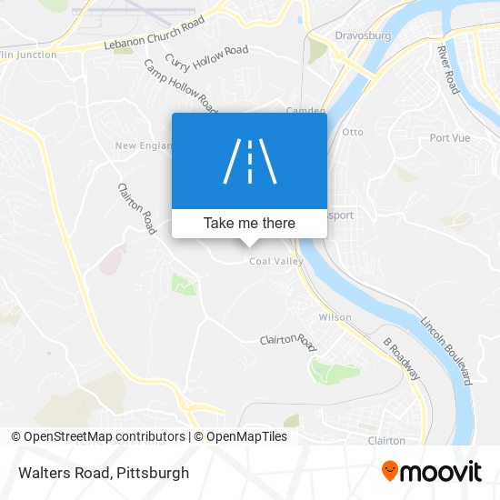 Mapa de Walters Road