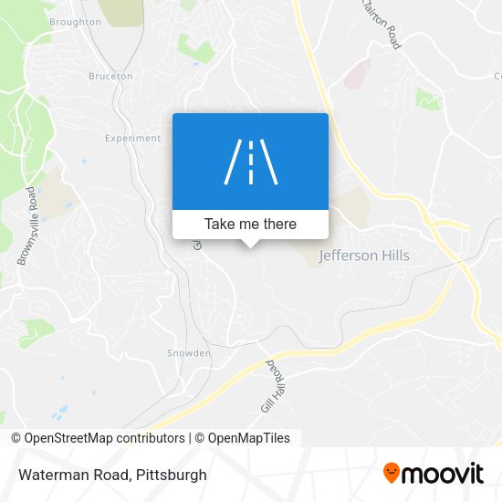 Mapa de Waterman Road