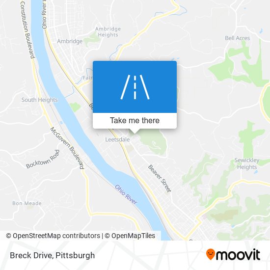 Breck Drive map