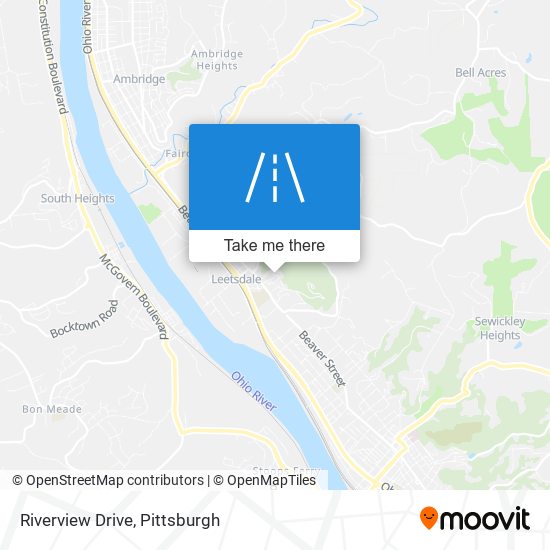 Riverview Drive map