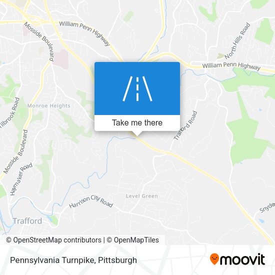 Pennsylvania Turnpike map