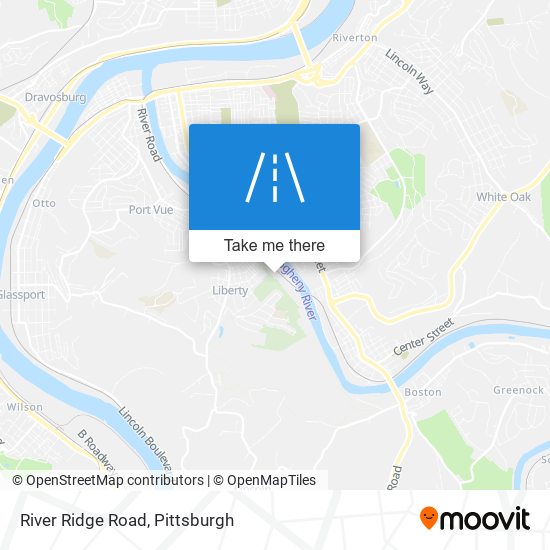 Mapa de River Ridge Road