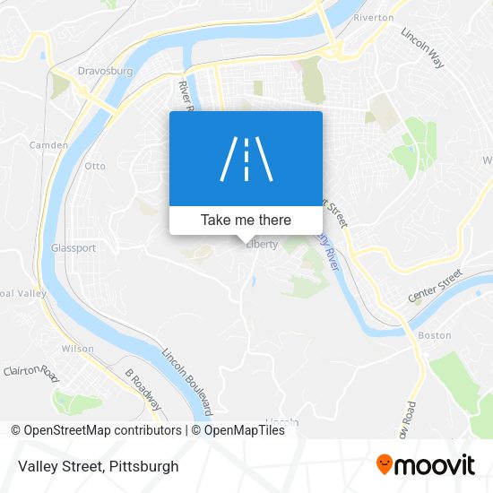 Mapa de Valley Street